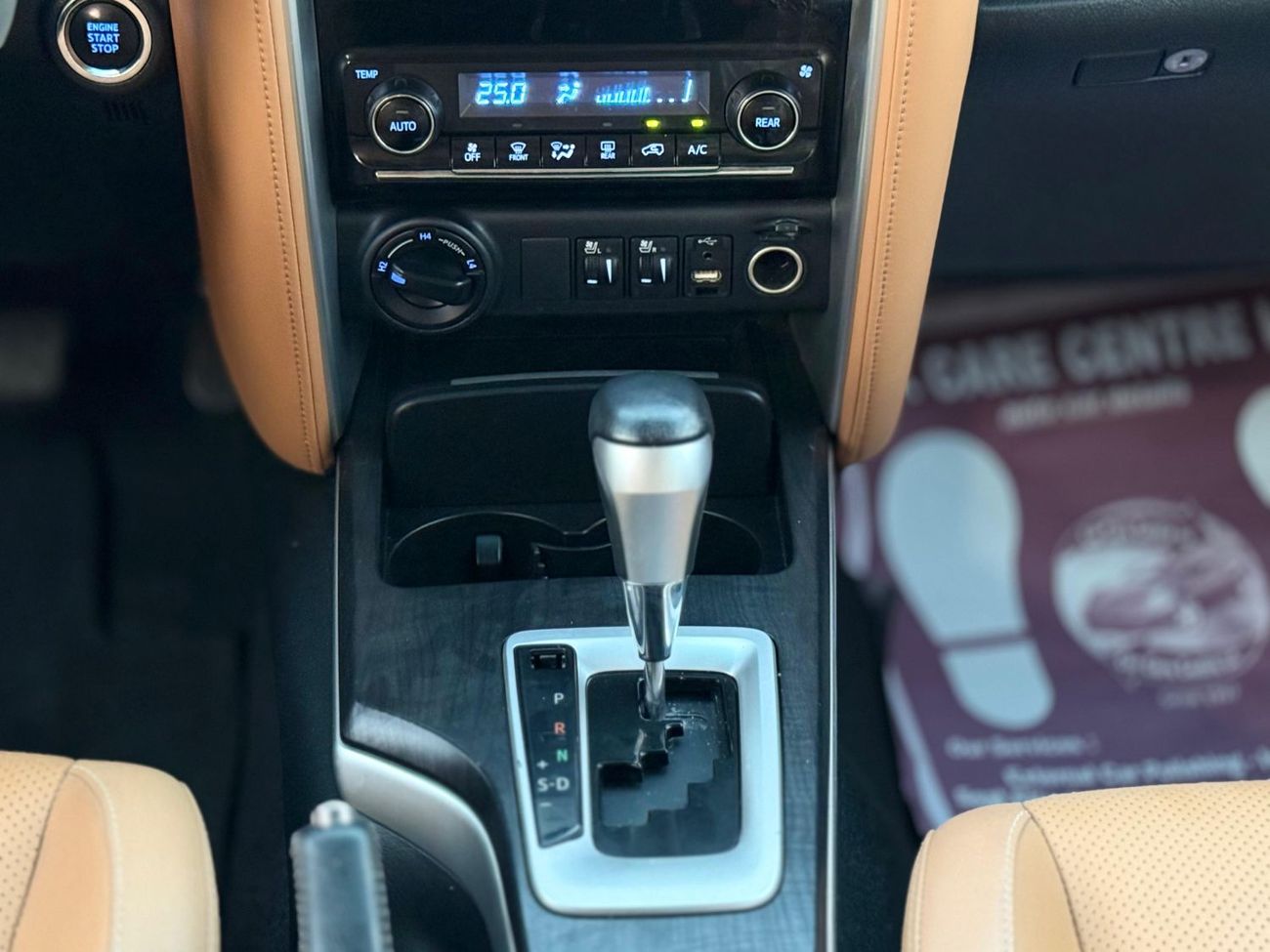 Toyota Fortuner Toyota fortuner 2019 white with orange interior LHD gcc specs 7 seaters