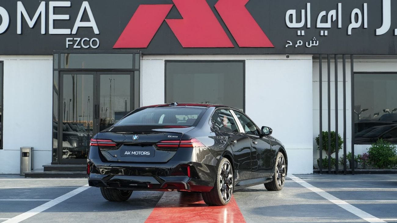 بي أم دبليو 530i 530i M-SPORT+ BLACK 2026MY EXPORT PRICE