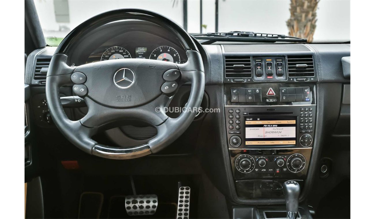 مرسيدس بنز G 55 AMG 5.5L V8 - Full Option - AED 3657 Per Month -0% DP