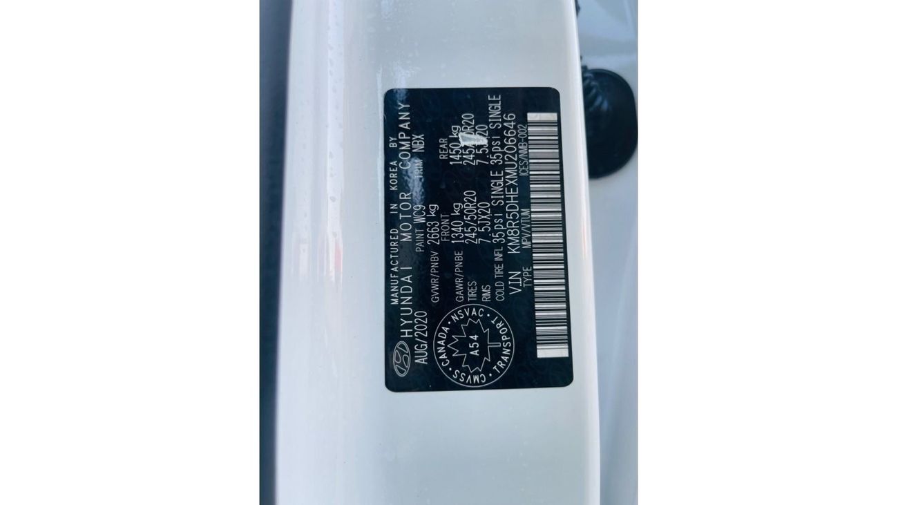 Hyundai Palisade Premium Calligraphy 2 sunroof AWD