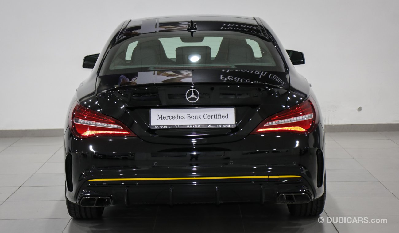 Mercedes-Benz CLA 45 AMG Turbo 4Matic 2.0L 0 mileage Yellow Night Edition