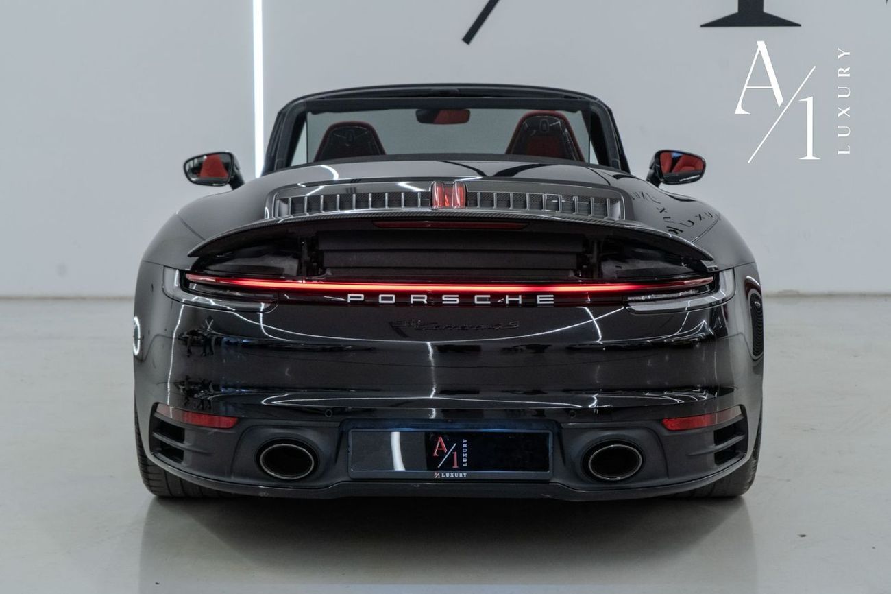 Porsche 911 Carrera S 3.0L (445 HP) Convertible 2020 Porsche 911 Carrera S Cabriolet, Warranty, Carbon Fiber Pac