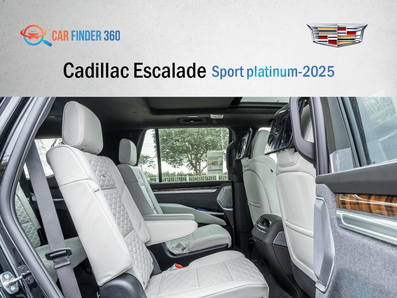 Cadillac Escalade Sport Platinum 6.2L 4WD (Export only)
