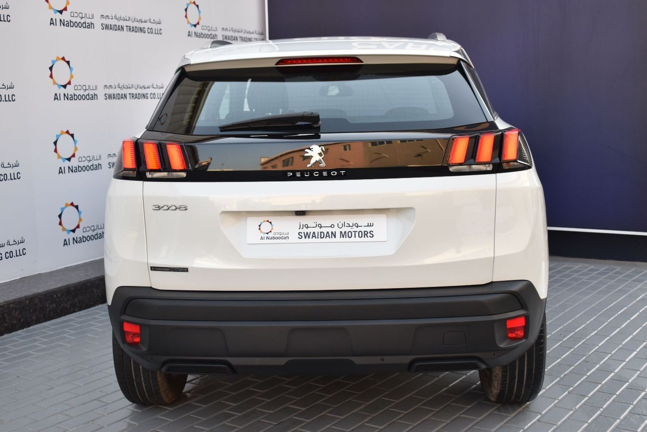 بيجو 3008 AED 1069 PM  ACTIVE 1.6 TC AT GCC MANUFACTURER WARRANTY 2028 OR 100K KM