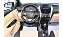 Toyota Yaris AED 919 PM | 1.3L SE HATCHBACK 2019 GCC WARRANTY