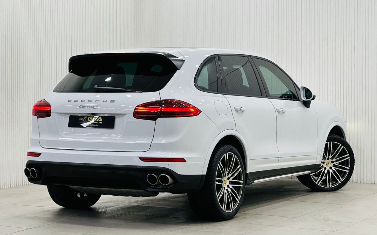 Porsche Cayenne 2017 Porsche Cayenne S Platinum Edition, Warranty, Full Options, Very Low Kms, GCC