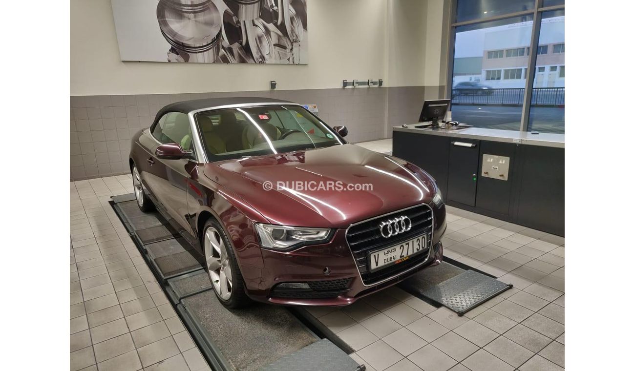 Audi A5 convertible soft top