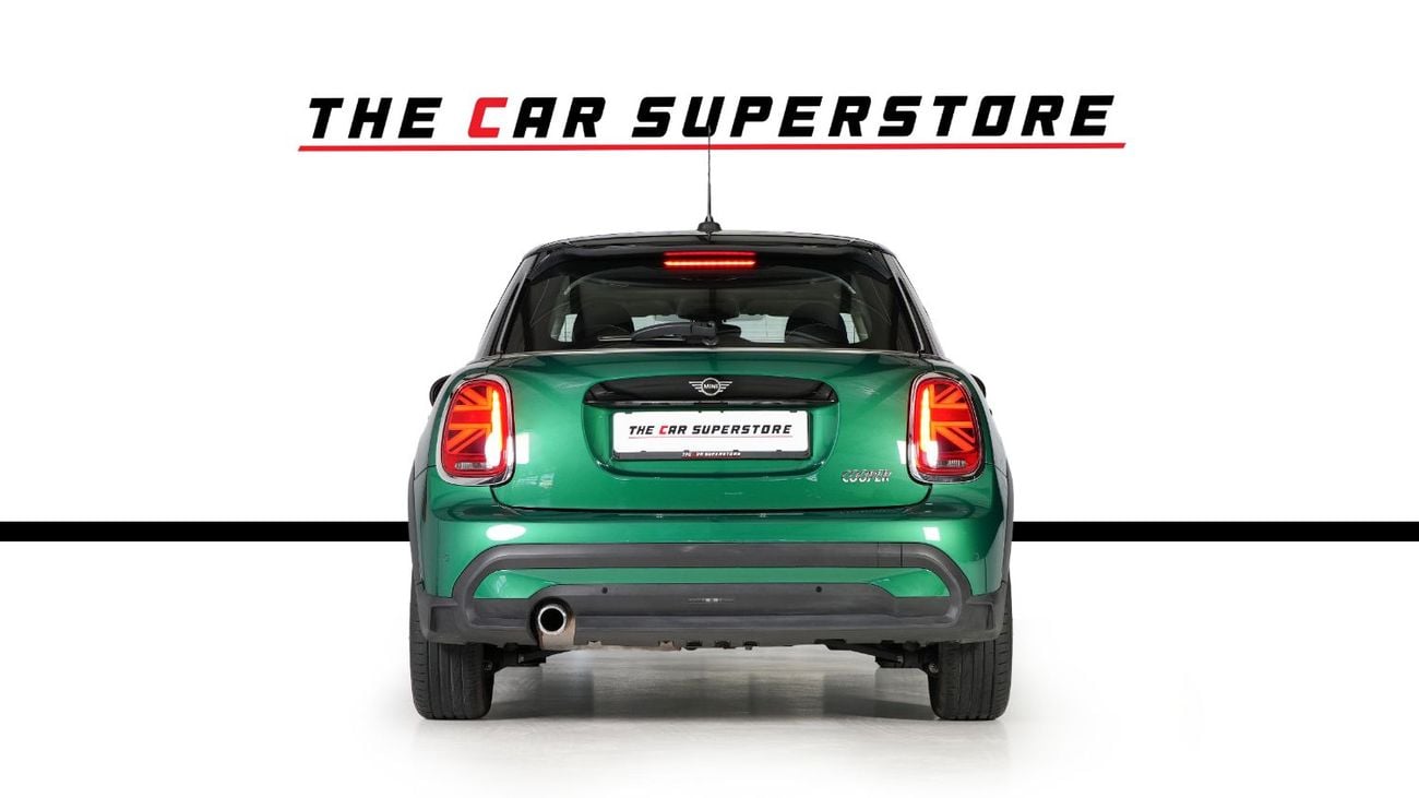 Mini Cooper Std 1.5L (4 Seater) Mini cooper Warranty and Service valid-GCC