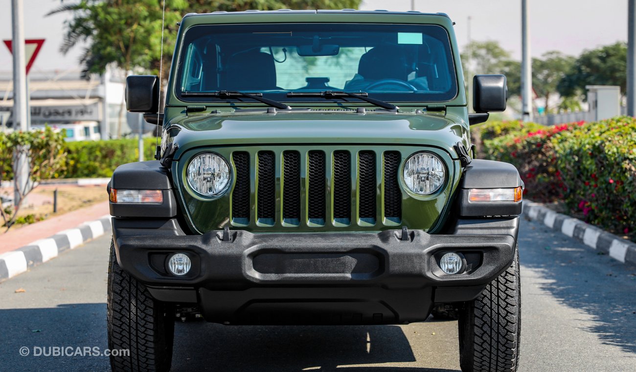 Jeep Wrangler Unlimited Sport V6 3.6L , GCC , 2021 , 0Km , W/3 Yrs or 60K Km WNTY @Official Dealer