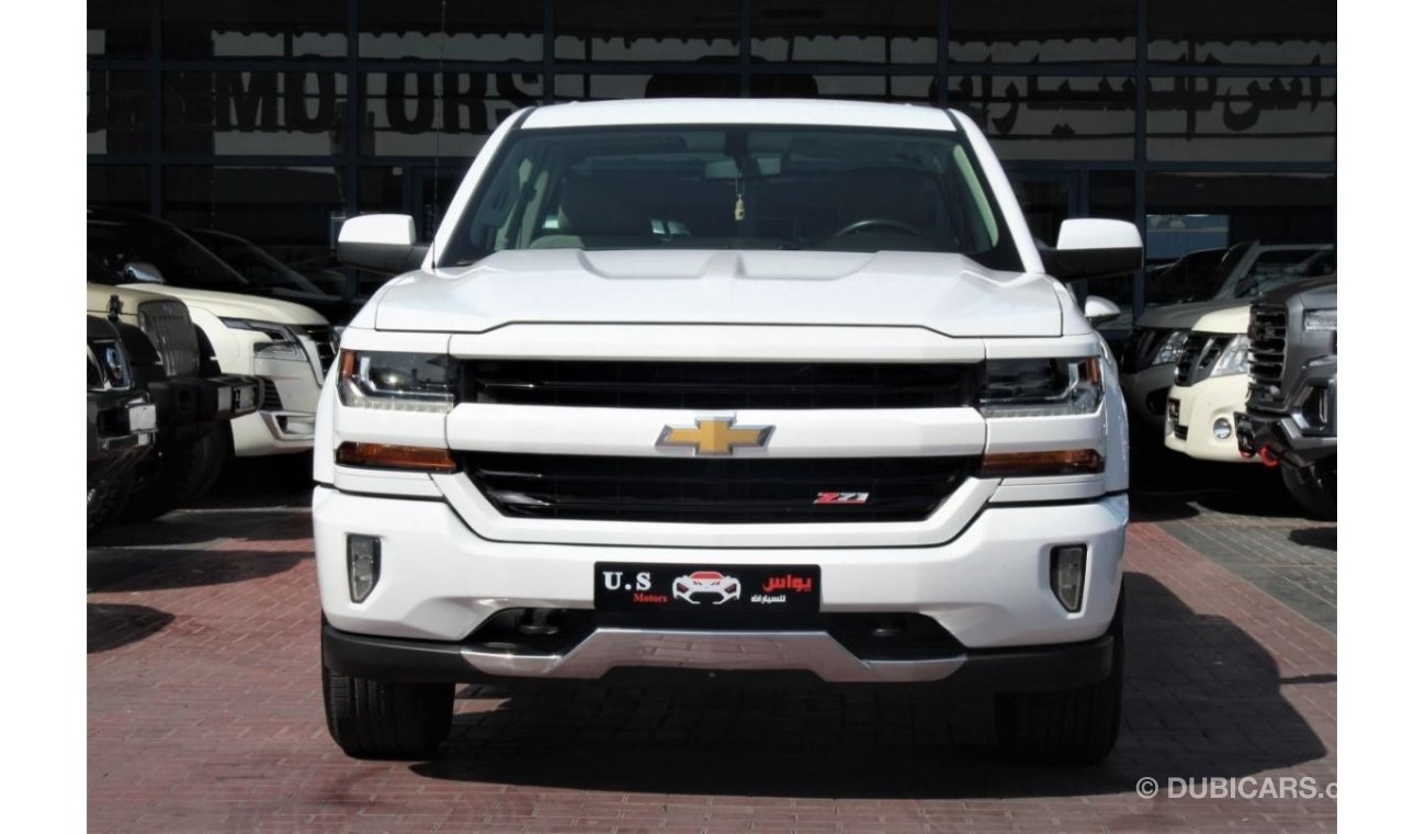 Chevrolet Silverado LT Z71 2017 GCC SINGLE OWNER IN MINT CONDITION