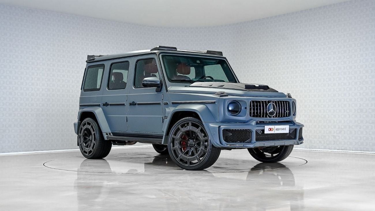 Mercedes-Benz G 63 AMG Std 4.0L Special Offer | AED 9,282 PM | 24in Wheels, Carbon Lightbar |