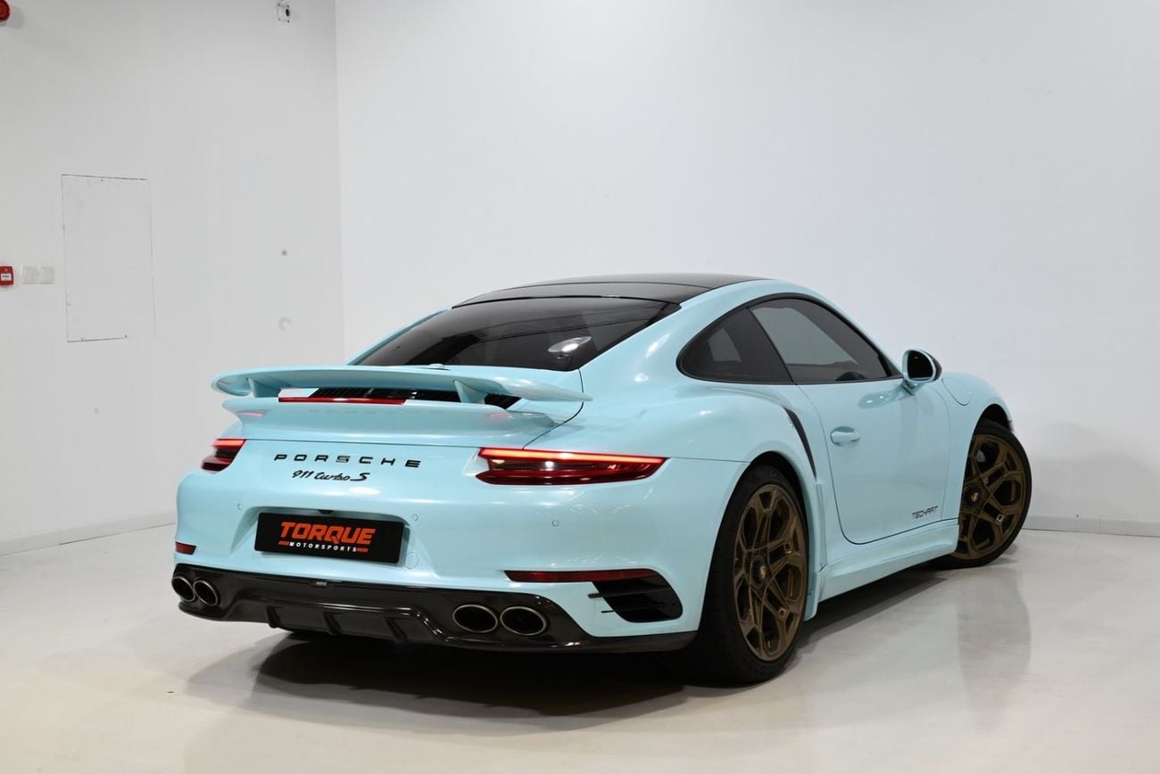 بورش 911 TURBO S 2017 Porsche 911 Turbo S, Service History, Excellent Condition, Clean Title