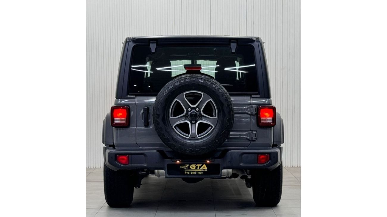 جيب رانجلر 2021 Jeep Wrangler Unlimited Sport, Warranty, Full Service History, Excellent Condition, GCC