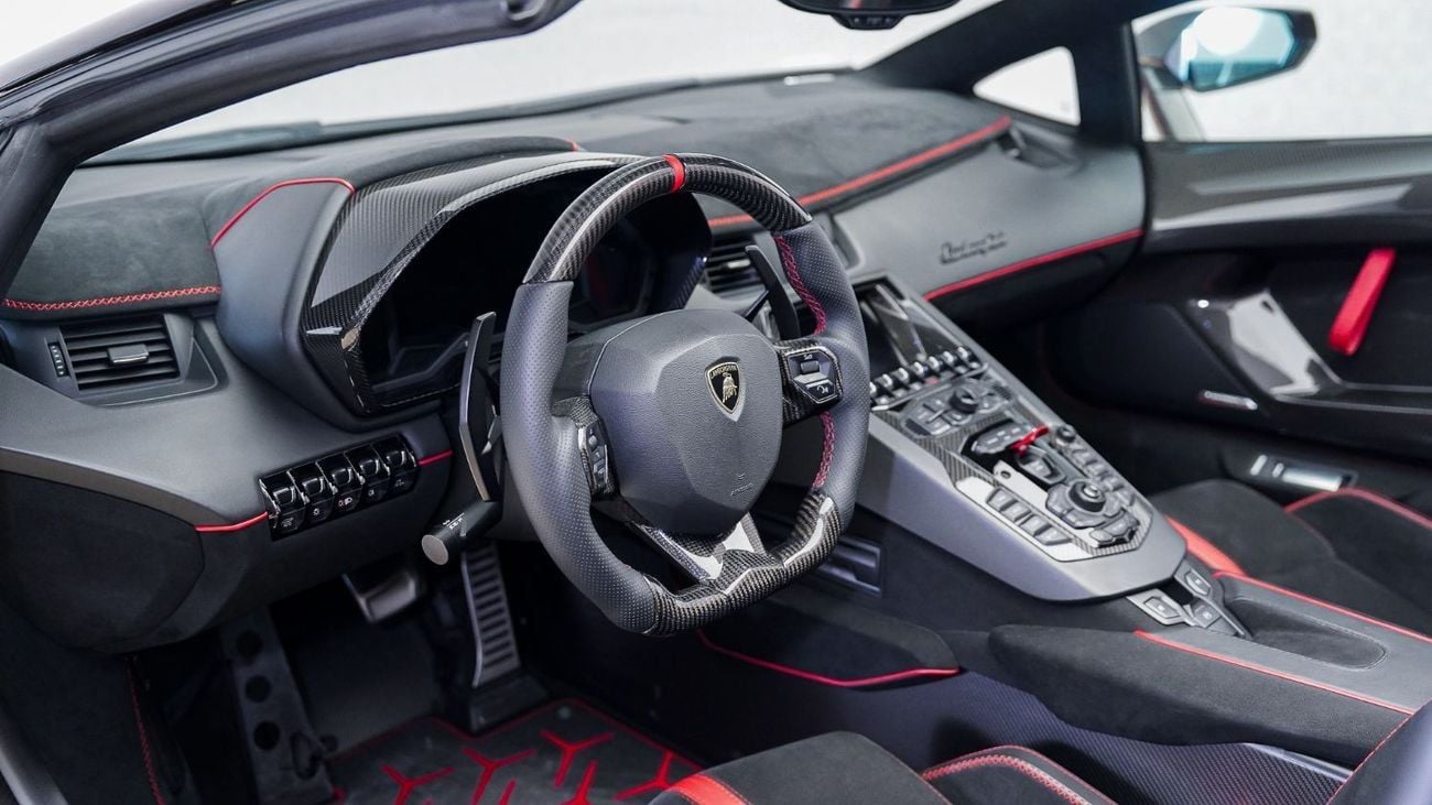 Lamborghini Aventador Aventador Roadster SVJ LP770-4 | AED 33,000 PM | Warranty May 2026 | GCC