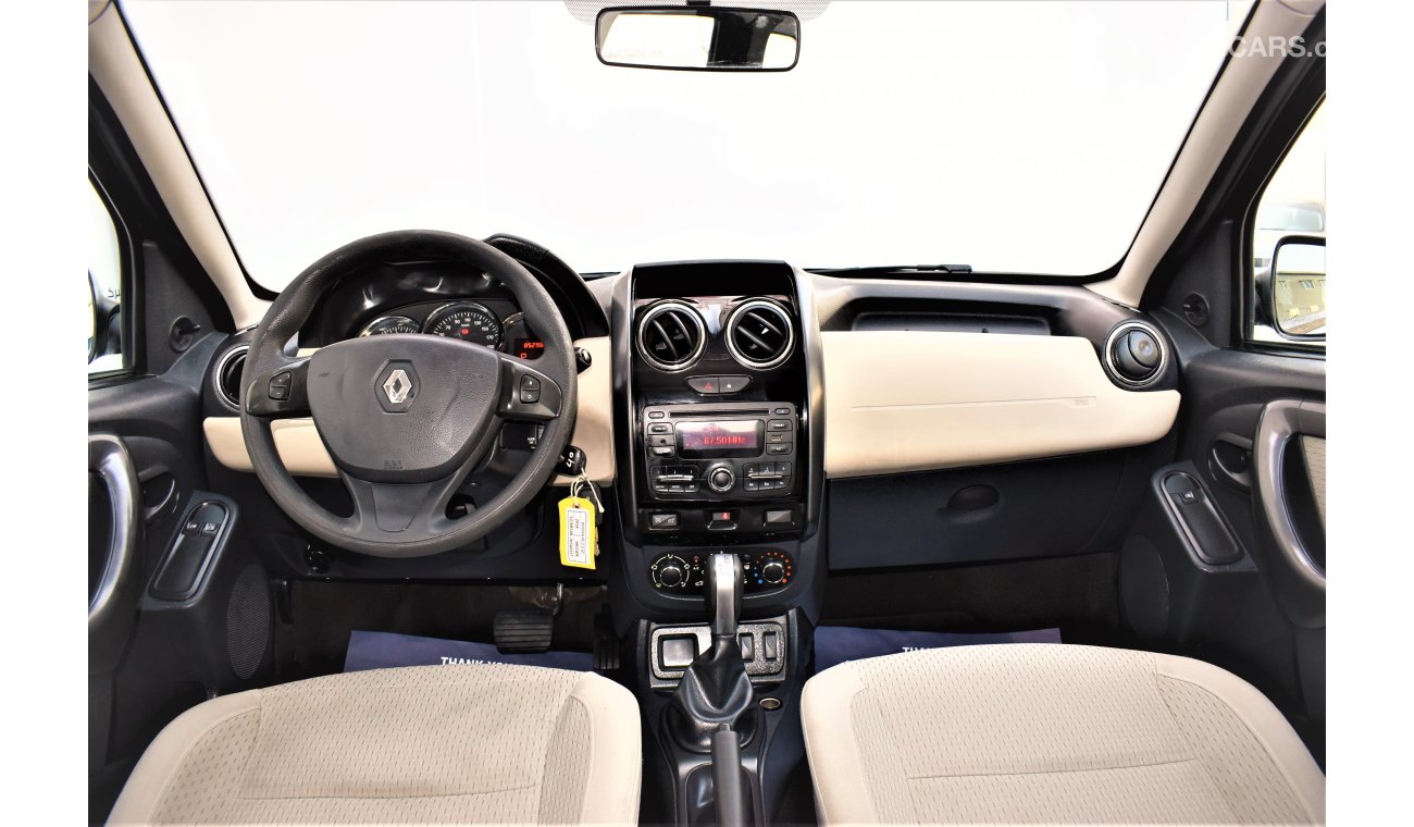 Renault Duster AED 723 PM | 2.0L PE 2WD GCC DEALER WARRANTY