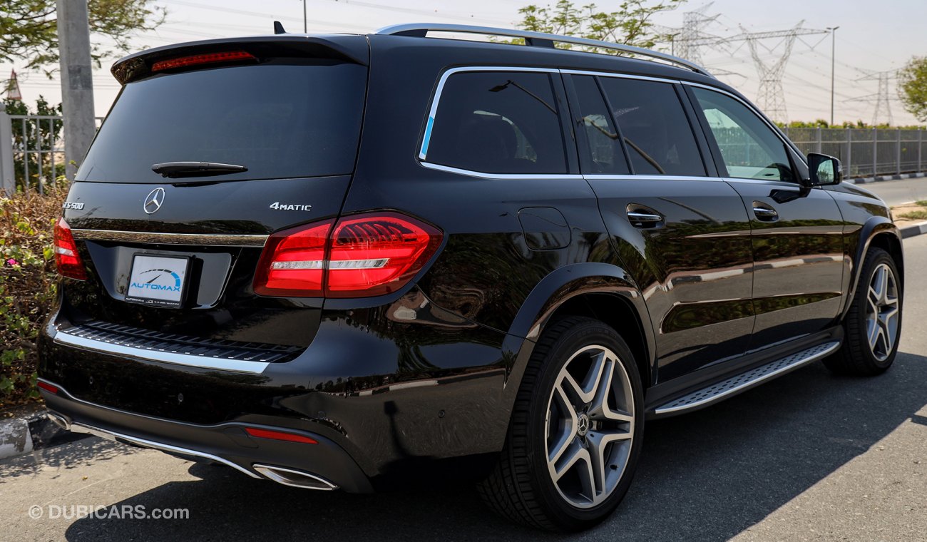 Mercedes-Benz GLS 500 2019  4Matic AMG, 4.7L V8 Engine, , 0km w/ 3Yrs or 100,000km Warranty