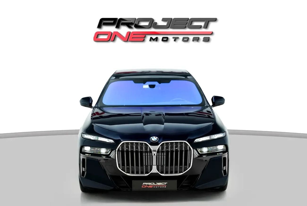 بي أم دبليو 740i 740I WITH 5 WARRANTY AND SERVICE CONTRACT FROM AGMC