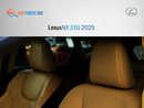 Lexus NX350 Lexus NX 350 2025 (Export Only)