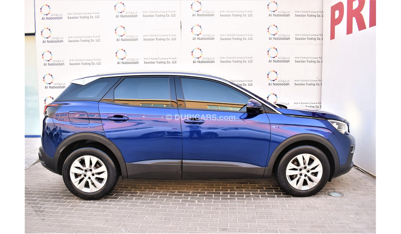 Peugeot 3008 AED 1605 PM | 1.6L ACTIVE GCC AGENCY WARRANTY