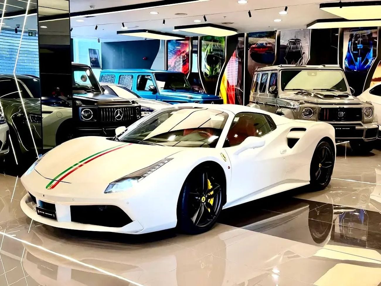 Ferrari 488 Spider European Specs
