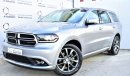 Dodge Durango 3.6L GT V6 AWD 2018 GCC SPECS WITH DEALER WARRANTY