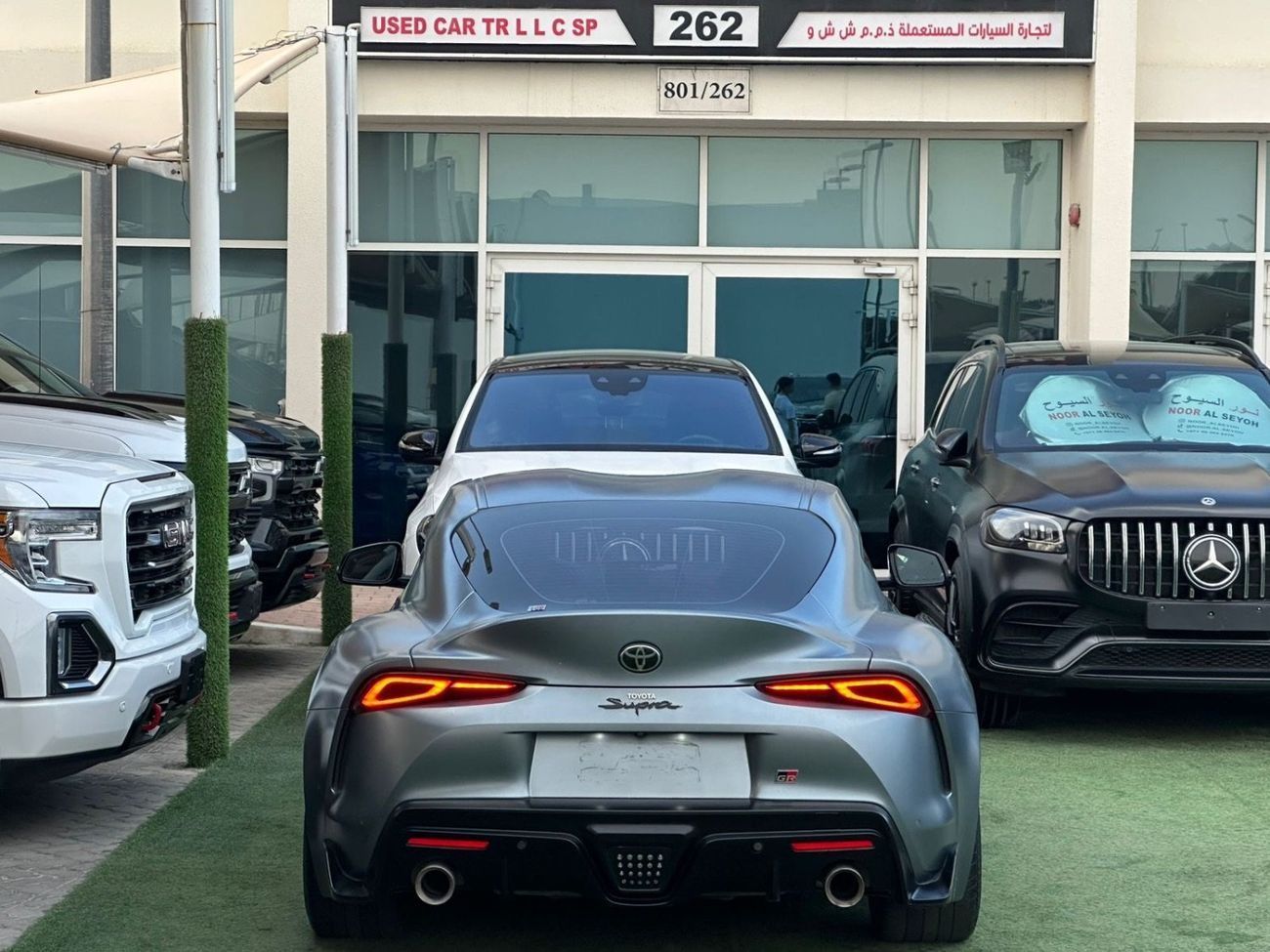 تويوتا سوبرا ‎تويوتا سوبرا جي ار خليجي 2022 ‎تشييكات الوكالة  ‎صبغ وكالة بحالة الوكالة V6 ‎فل اوبشن فل كاربن فايب