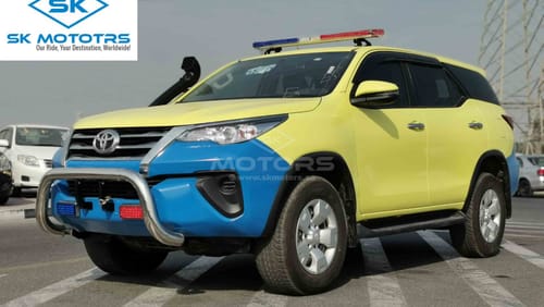 تويوتا فورتونر 2.4L Diesel, Police Lights, Alarm, Leather Seats, (ONLY FOR UNITED NATION ORDERS)  (CODE # TFBO01)