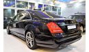 Mercedes-Benz S 350 ONLY 84000 KM!!! Mercedes Benz S500 ( AMG Kit ) 2012 Model!! Black Color! GCC Specs