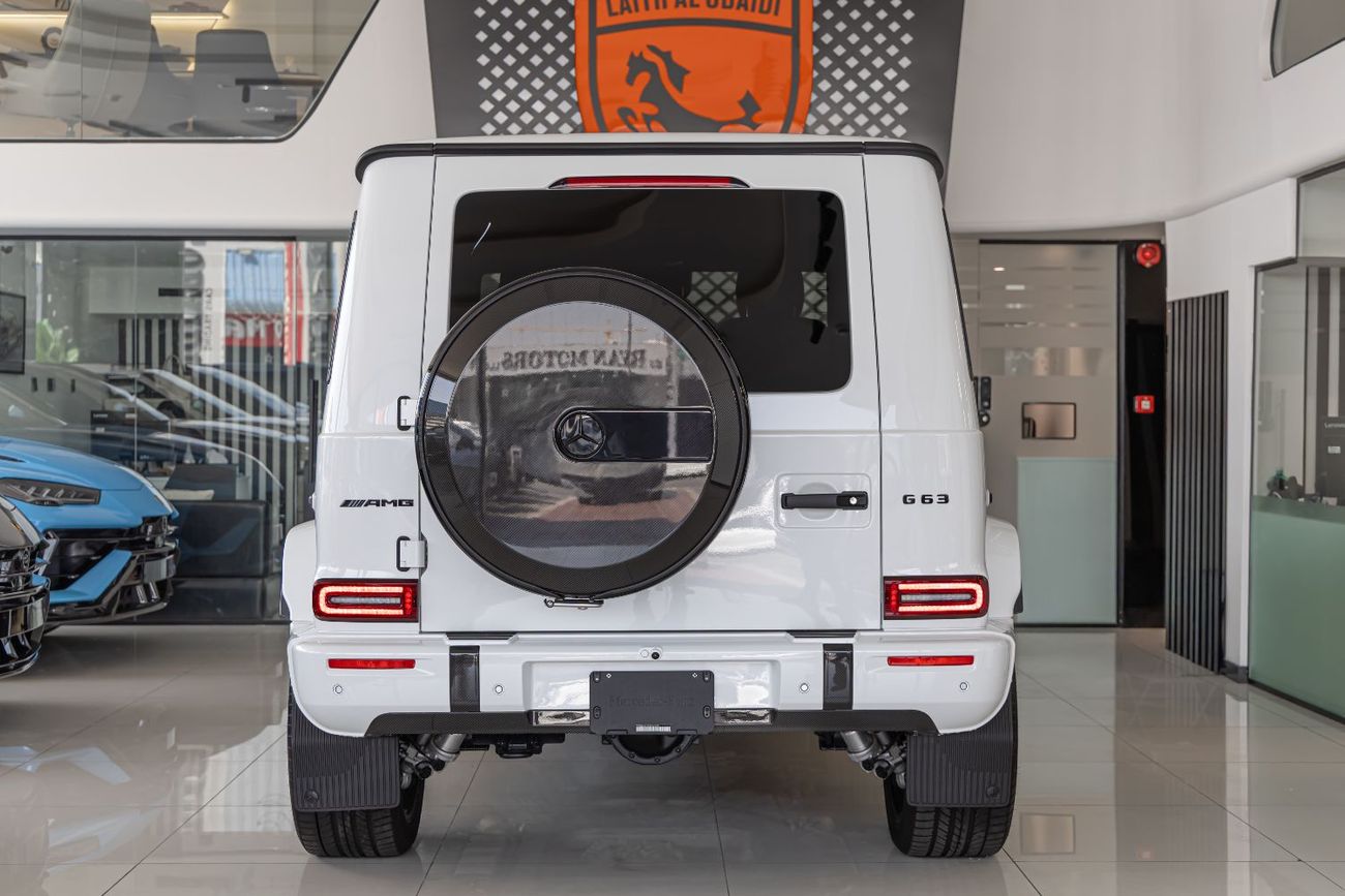 مرسيدس بنز G 63 AMG Mercedes-Benz G63 | Double Night Package | Original Exterior  Interior Carbon Fiber | 2025