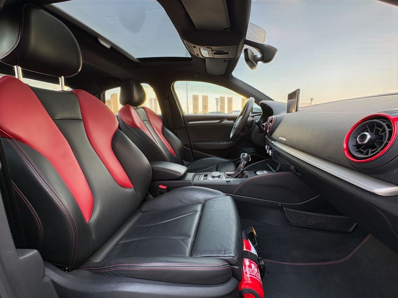 Audi S3 TFSI quattro 2.0L AUDI S3 2.0L TFSI QUATTRO A/T | 2018 | GCC SPECS | AED 2,870 per month