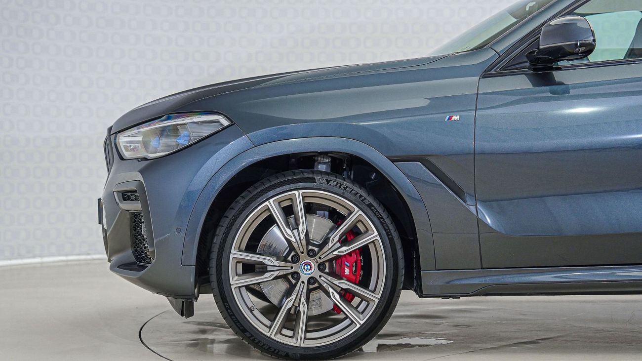 BMW X6 M50i 4.4L | AED 4,620 PM | Warranty February 2026 | GCC