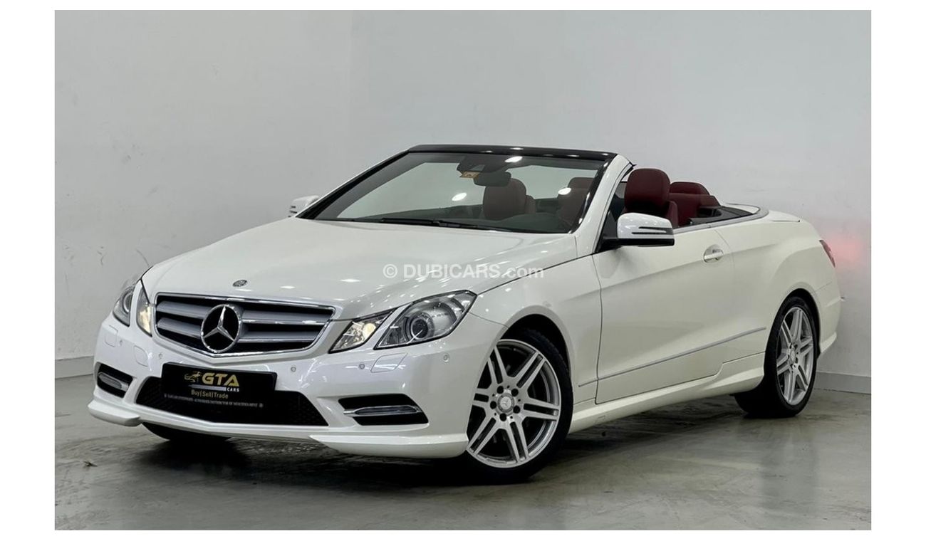 Mercedes-Benz E 350 Std 2013 Mercedes-Benz E350 Convertible, Full Mercedes History, Low kms, GCC