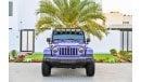 Jeep Wrangler - Fully Customized - V6 Auto - One of a kind Wrangler! - AED 1,841 Per Month -  0% DP