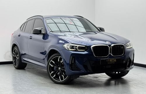 BMW X4 M40I 3.0L 2023 BMW X4 M40i, 2028 BMW Warranty, 2029 BMW Service Pack, BMW Service History, GCC