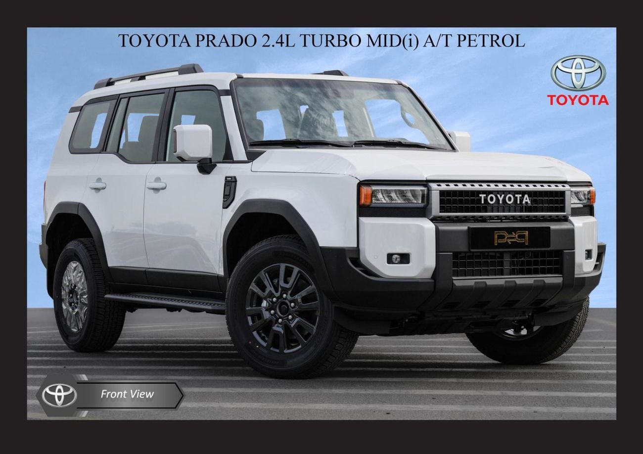 Toyota Prado #Ke TOYOTA PRADO 2.4L TURBO MID(i) A/T PTR 2026 Only export