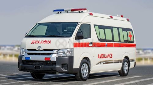تويوتا هاياس HR AMBULANCE 2.7L PETROL: ADVANCED LIFE SUPPORT EQUIPPED