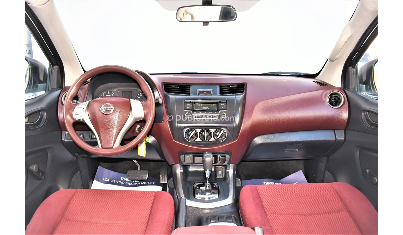 Nissan Navara AED 1174 PM | 0% DP | 2.5L 2WD GCC WARRANTY