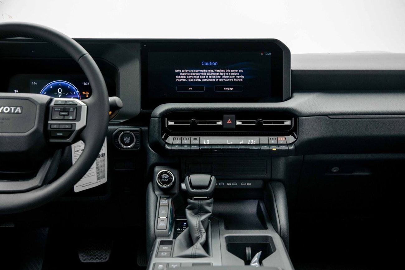 تويوتا برادو 2.4L - Platinum White Inside Black | Export Only