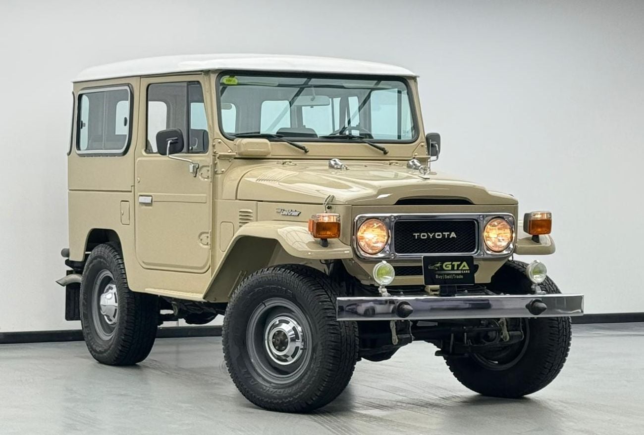 Toyota Land Cruiser 70 1984 Toyota Land Cruiser 2 Doors, Heating System, Sanyo Audio System, Excellent Condition