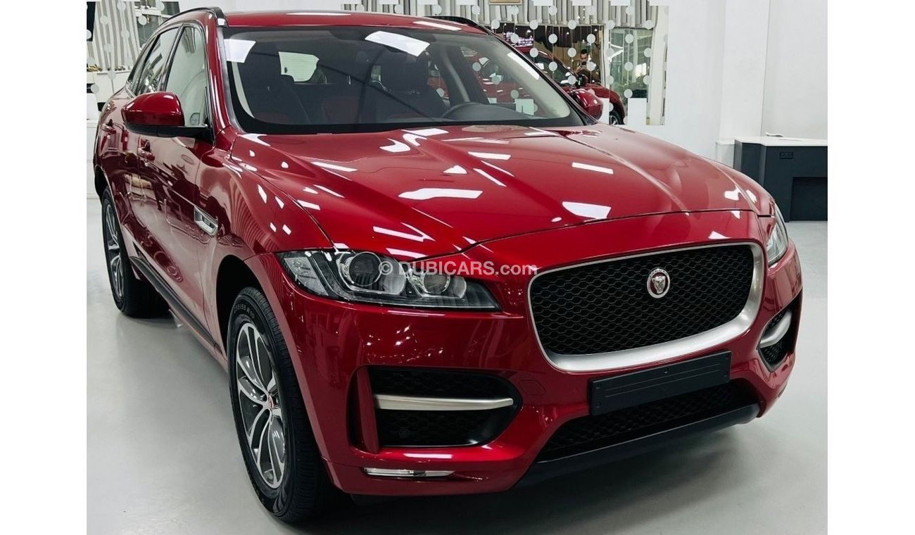 Jaguar F Pace R-Sport GCC .. Warranty .. FSH .. Original Paint .. Perfect Condition