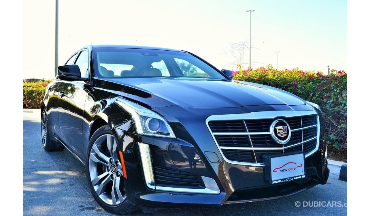 Cadillac CTS - ZERO DOWN PAYMENT - 1,990 AED/MONTHLY - UNDER WARRANTY -FULL SERVICE HISTORY