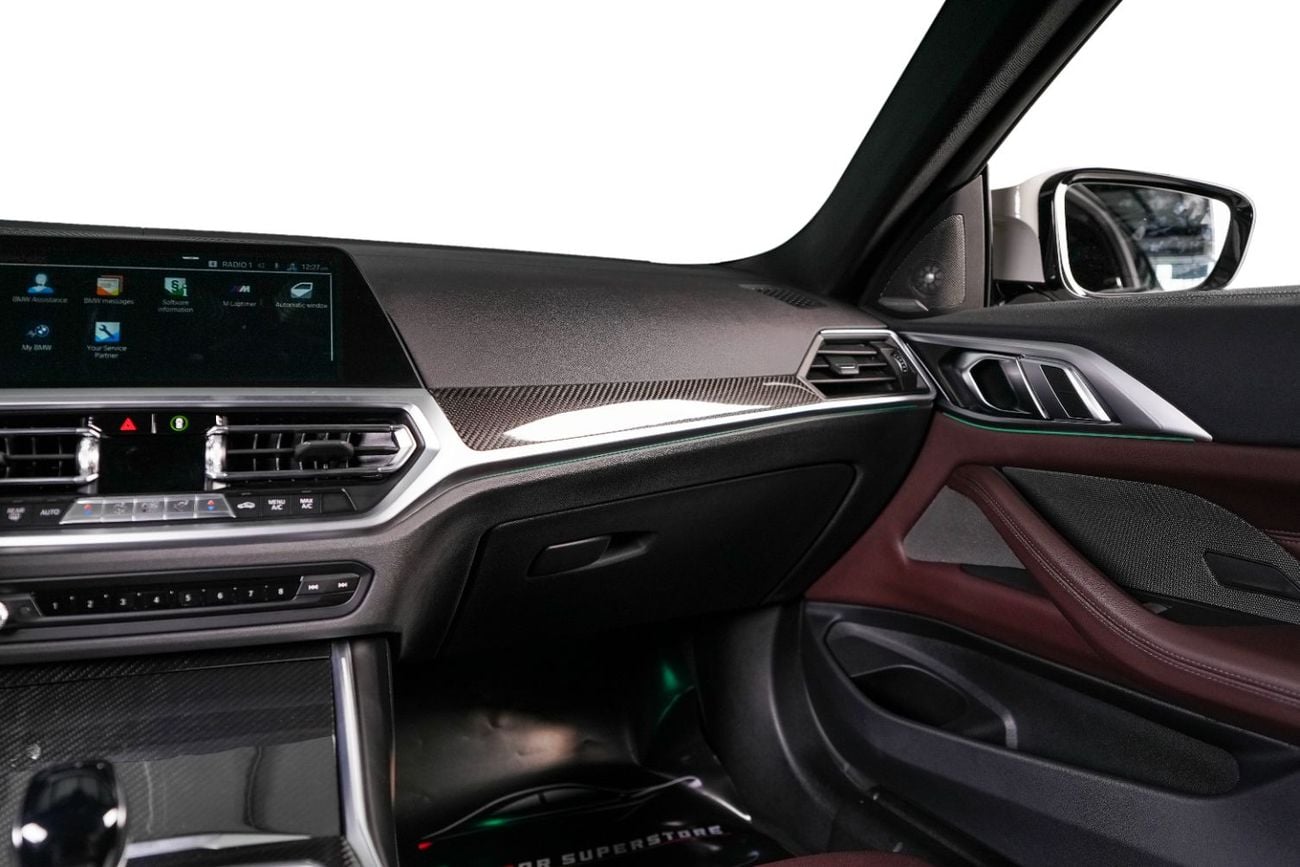 BMW 430i M Sport 2.0L GCC-Low Mileage-AGMC Full Service History Warranty & Service Contract-Aero Kit