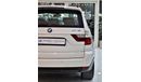BMW X3 EXCELLENT DEAL for our BMW X3 3.0Si 2009 Model!! in White Color! GCC Specs