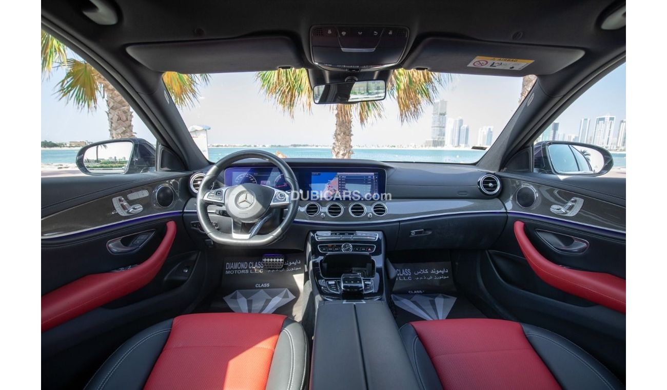 مرسيدس بنز E200 مرسيدس E200 خليجي سقف بانورامي 2017 كامل المواصفات، بدون حوادث