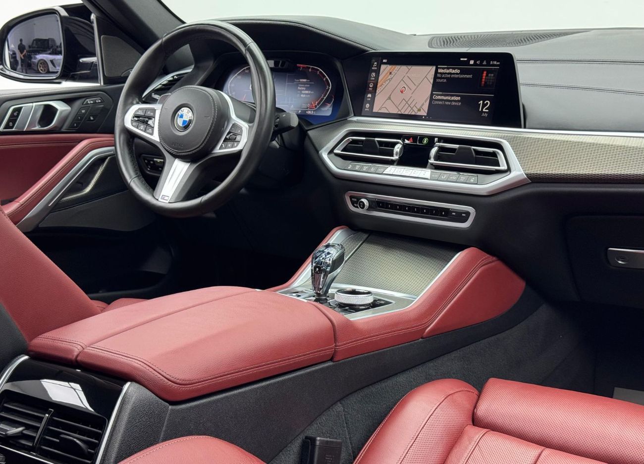 بي أم دبليو X6 40i M Sport 3.0L 2021 BMW X6 xDrive40i M-Sport, 2026 BMW Warranty, Full BMW Service History, Excelle