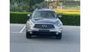 Infiniti QX70 Luxury Plus MODEL 2014 GCC CAR PERFECT CONDITION INSIDE AND OUTSIDE FULL OPTION ONE OWNER 2 keys Pan