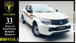 ميتسوبيشي L200 FULL AUTOMATIC!!! + CD + DOUBLE CABIN / GCC / 2018 / WARRANTY + FREE SERVICE CONTRACT / 557 DHS P.M.