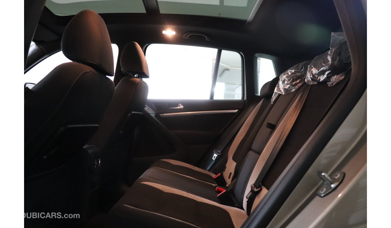 Volkswagen Tiguan R-Line 2016 GCC under Warranty with Zero downpayment.