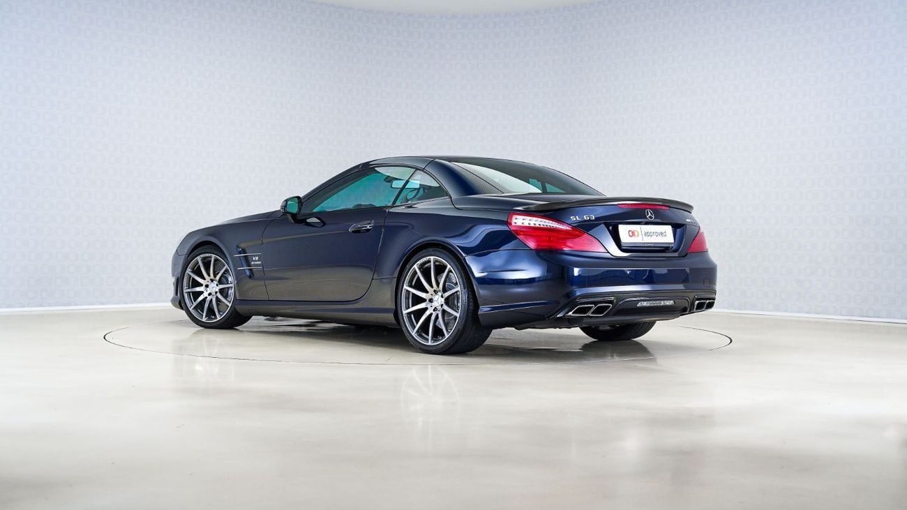 مرسيدس بنز SL 63 AMG Std 5.5L (530 HP)
