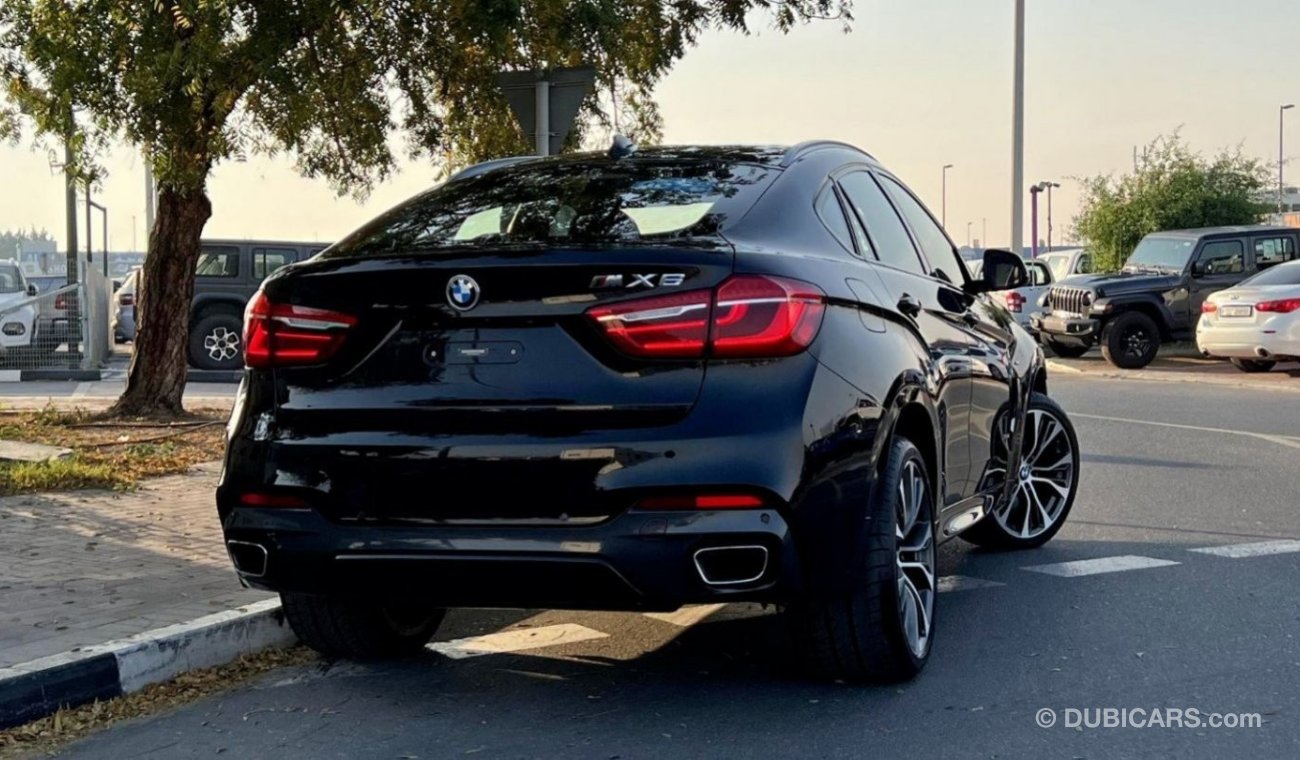 BMW X6 50i M Sport 4.4L Bi-Turbo V8 GCC Agency Warranty Full Service History & Contract